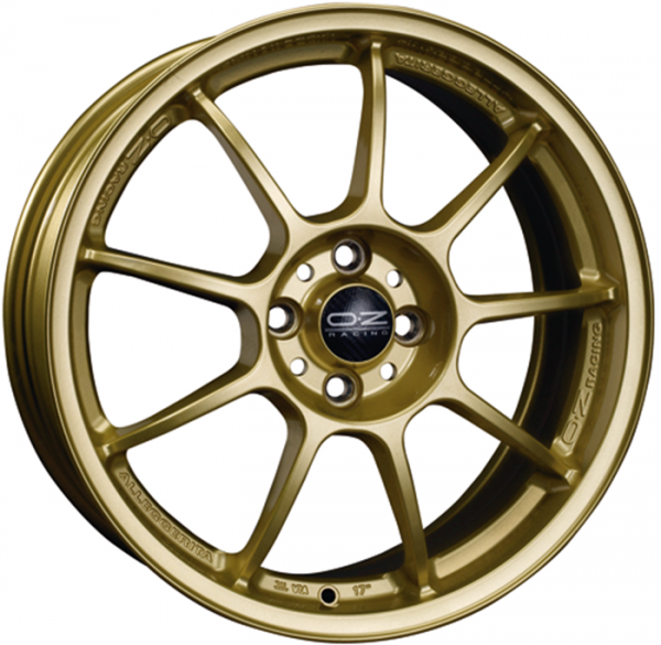 ALLEGGERITA HLT RACE GOLD Wheel 8x18 - 18 inch 5x114.3 bold circle