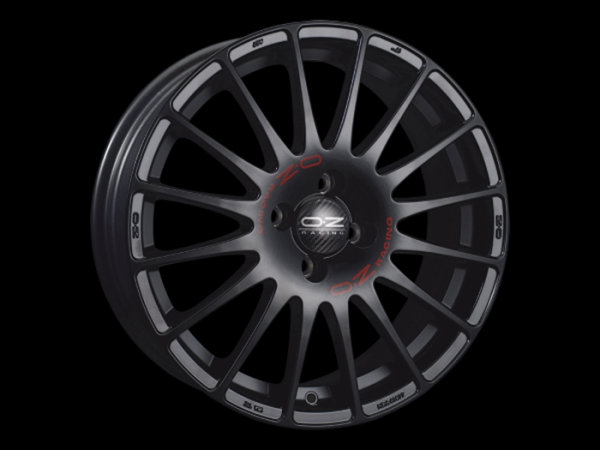SUPERTURISMO GT MATT BLACK Wheel 7.5x17 - 17 inch 5x112 bold circle