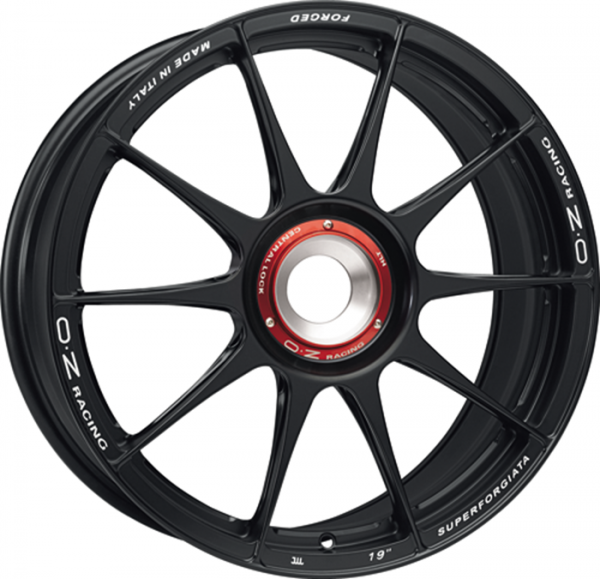 SUPERFORGIATA CL MATT BLACK Wheel 12x19 - 19 inch ZV bold circle