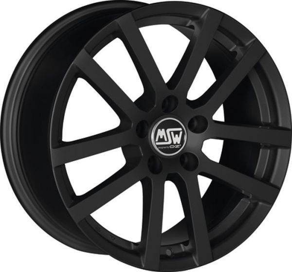 MSW 22 MATT BLACK Wheel 6x15 - 15 inch 4x100 bold circle